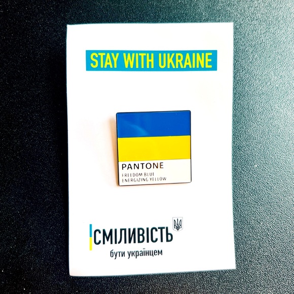 Accessories Pantone Ukrainian Ukraine Flag Pins Poshmark
